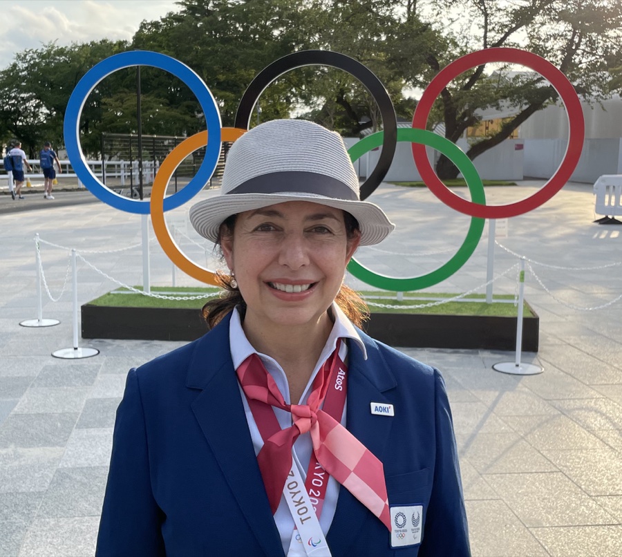Dra. Solange Mikail nos Jogos Ol&iacute;mpicos de Tokyo 2020